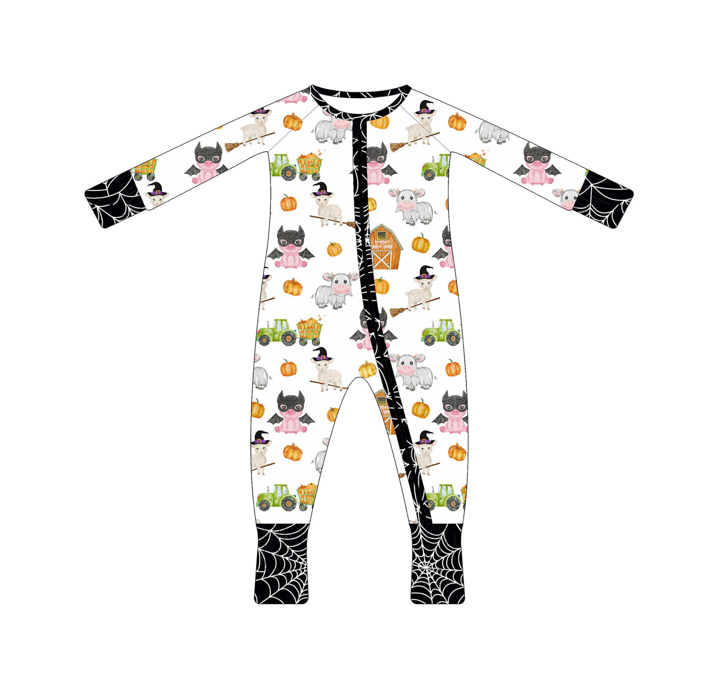 Halloween on the Farm Snug Suit