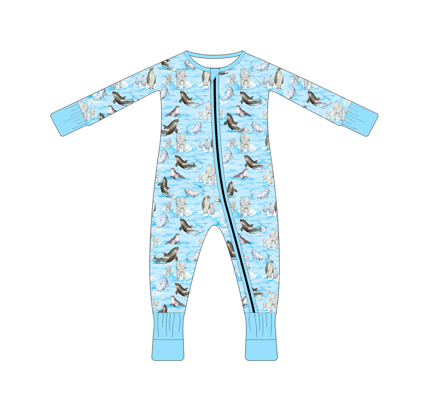 Arctic Sea Life- Snug Suit