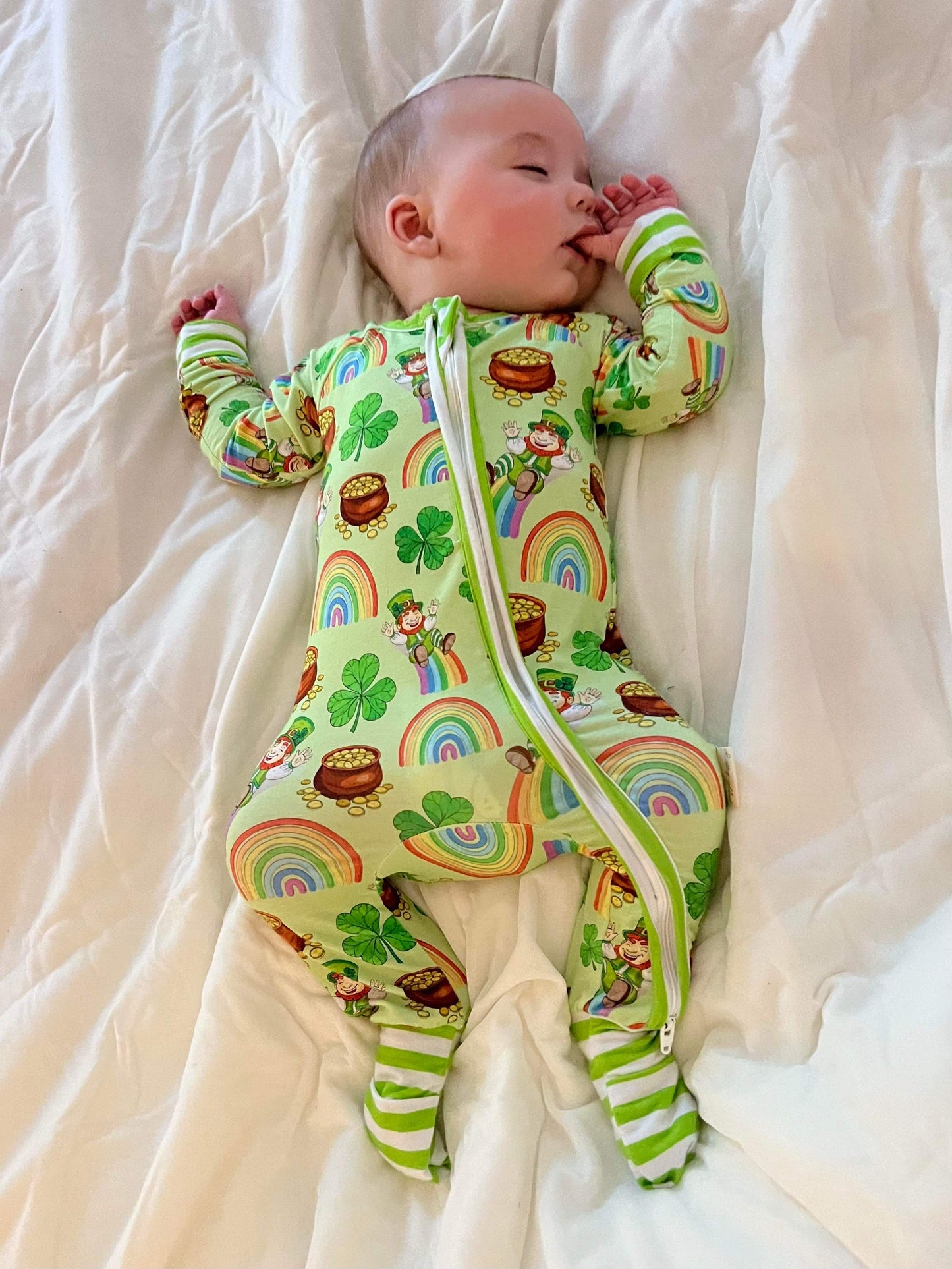 Shamrockin’ Rainbows Snug Suit