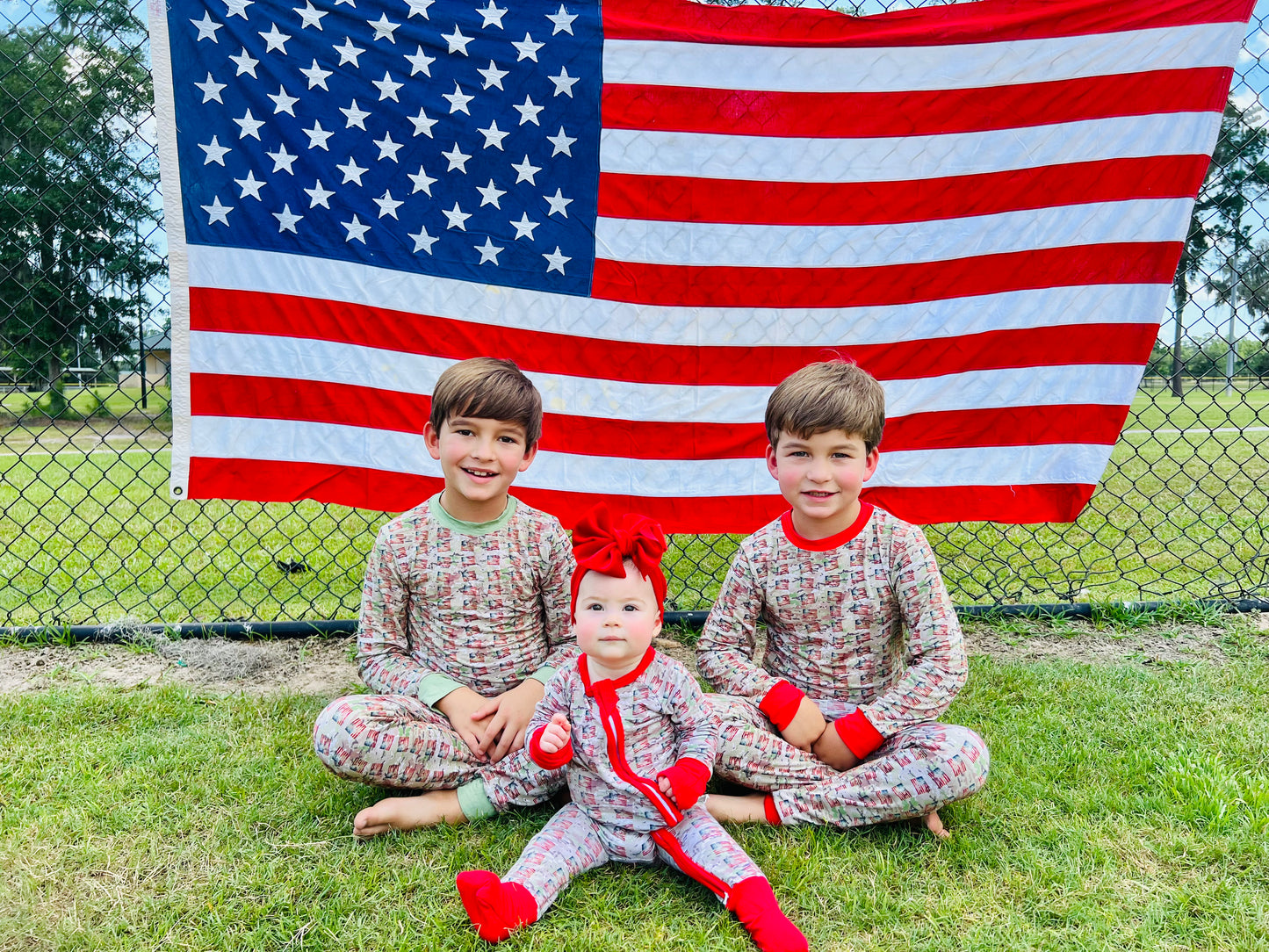 American Soldier (Red) Snug Suit