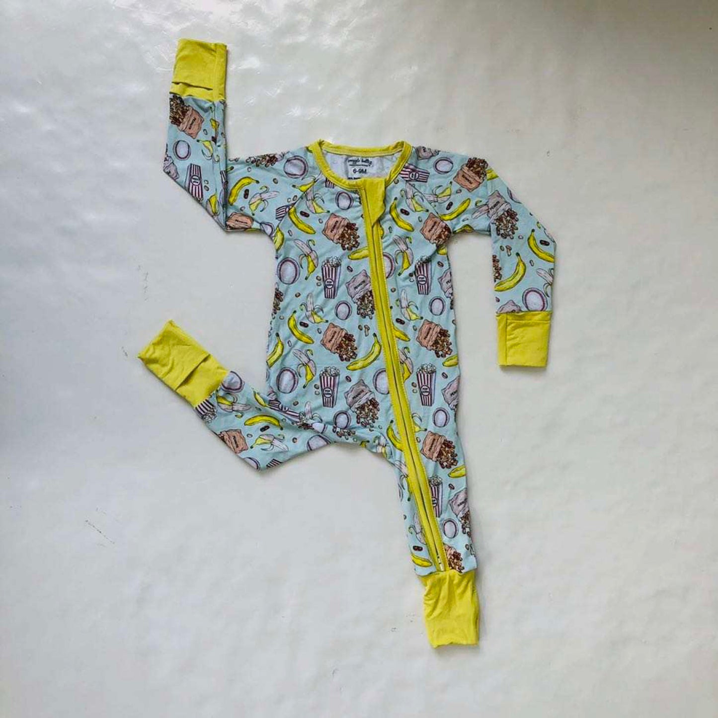 Baseballs and Bananas Snug Suit