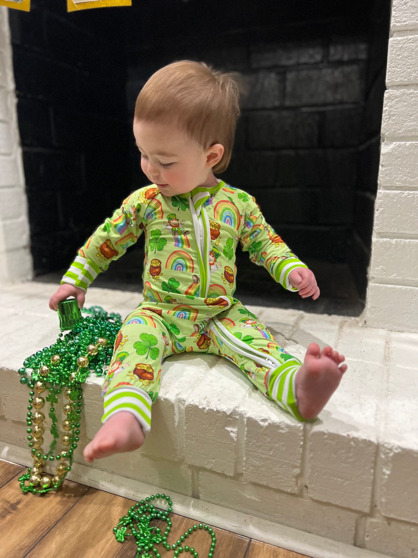 Shamrockin’ Rainbows Snug Suit
