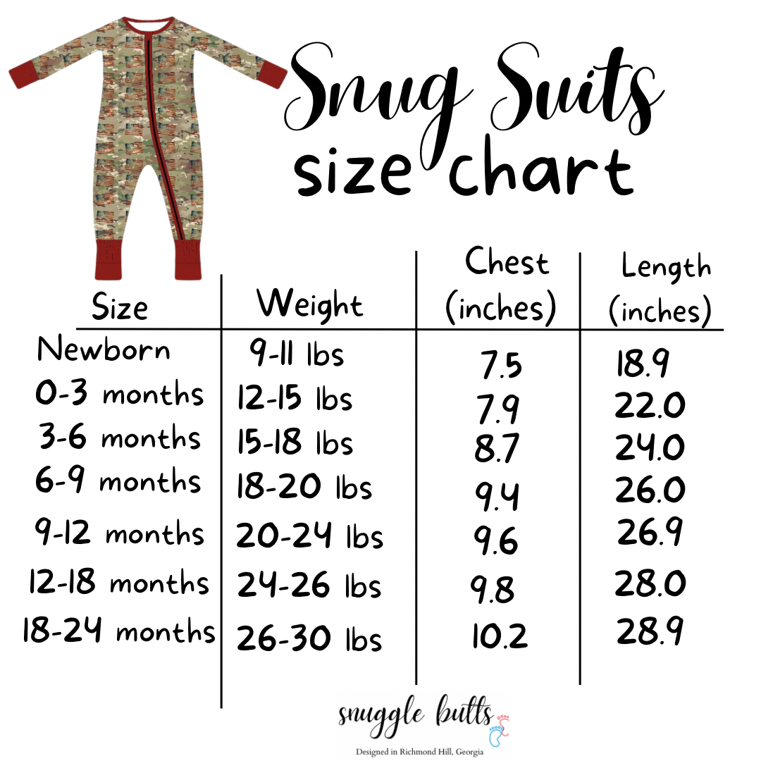 American Soldier (Red) Snug Suit