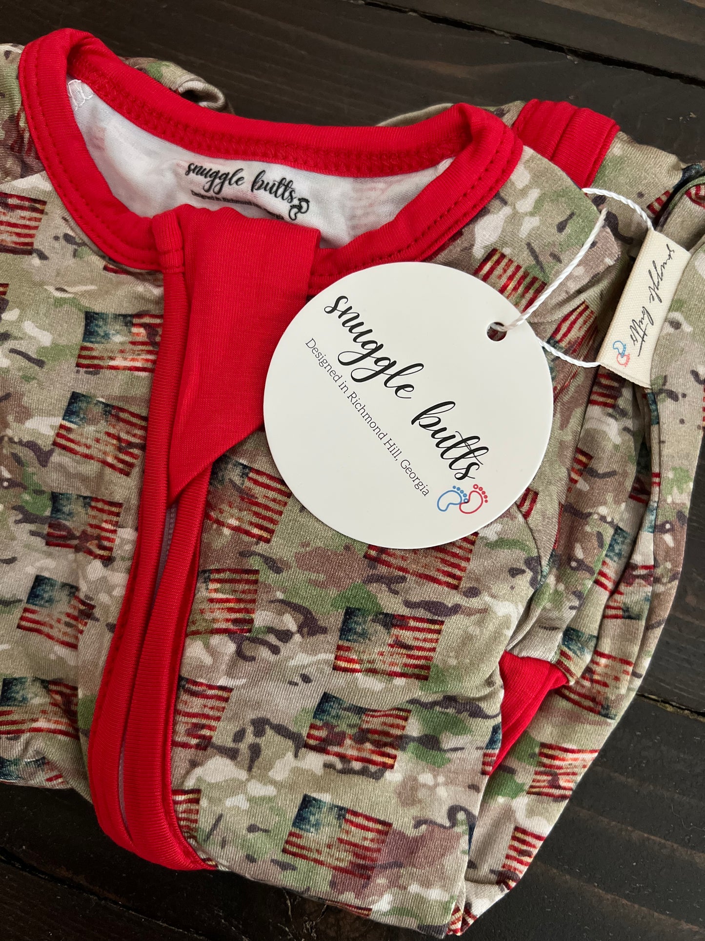 American Soldier (Red) Snug Suit