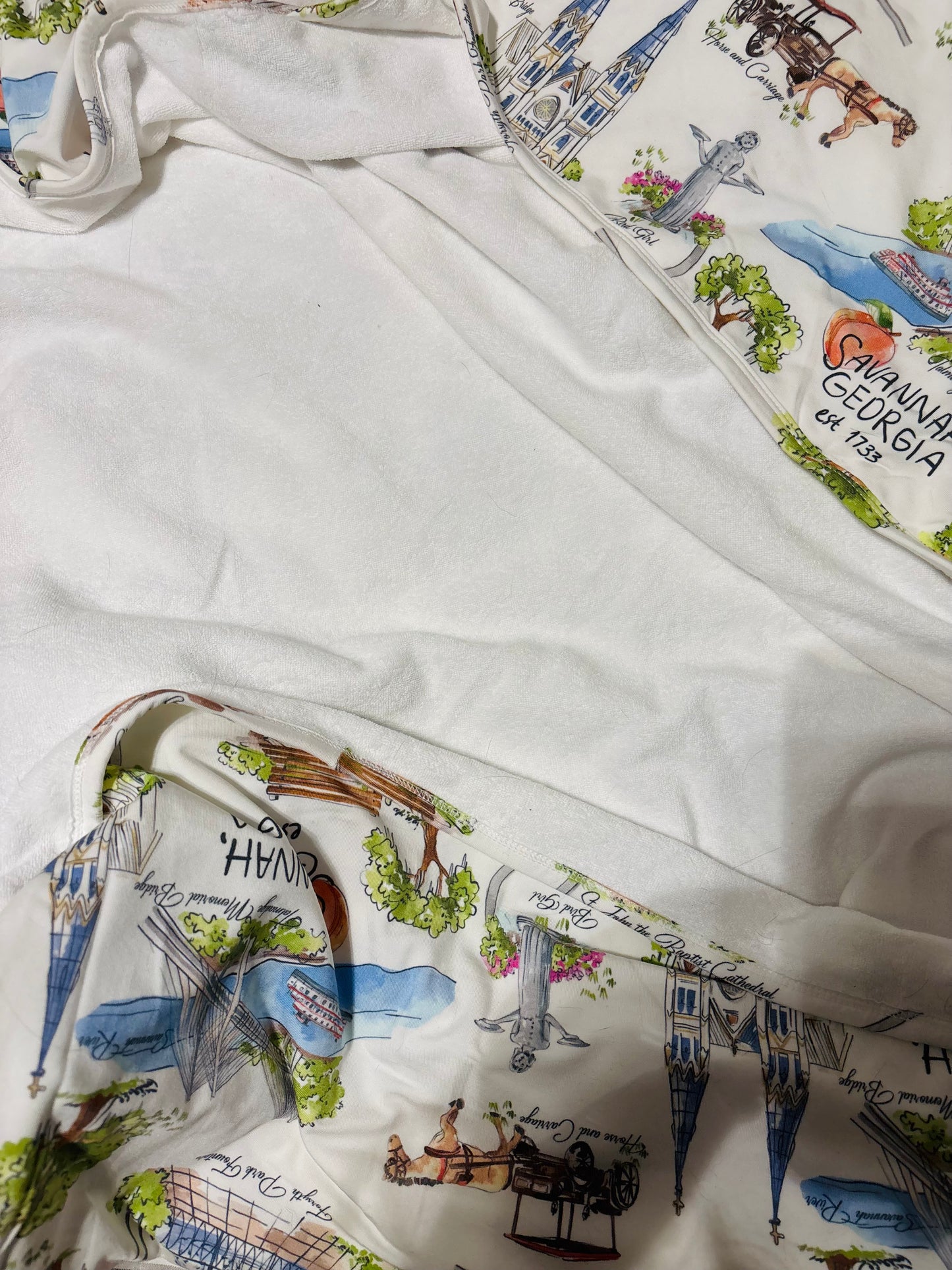 Sweet Southern Savannah Hooded Towel